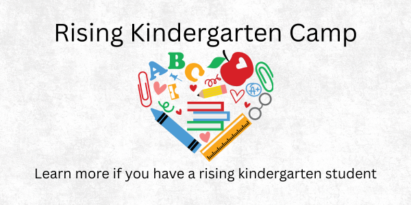 Learn more about rising kindergarten camp